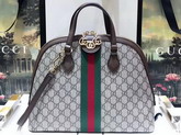 Gucci Ophidia GG Medium Top Handle Bag GG Supreme Canvas 524533