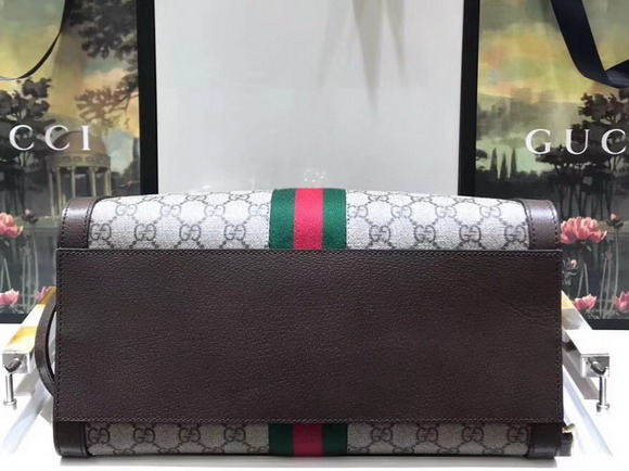 Gucci Ophidia GG Medium Top Handle Bag GG Supreme Canvas 524537