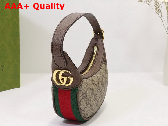 Gucci Ophidia GG Mini Bag Beige and Ebony GG Supreme Canvas 658551 Replica