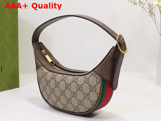 Gucci Ophidia GG Mini Bag Beige and Ebony GG Supreme Canvas 658551 Replica