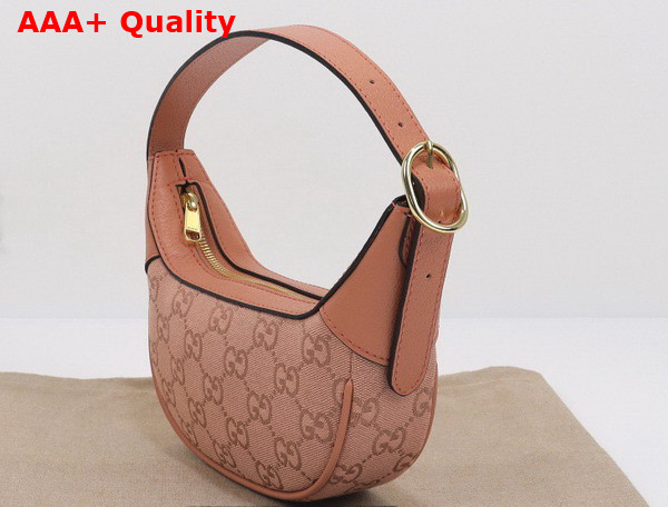 Gucci Ophidia GG Mini Bag in Pink GG Canvas 658551 Replica