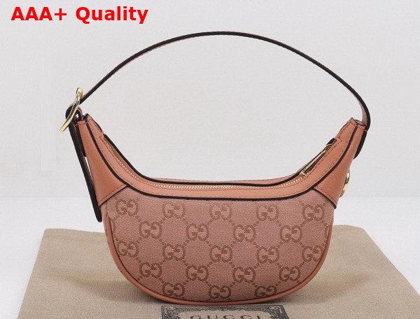 Gucci Ophidia GG Mini Bag in Pink GG Canvas 658551 Replica