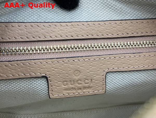 Gucci Ophidia GG Mini Shoulder Bag in Dusty Pink GG Supreme Canvas 772239 Replica