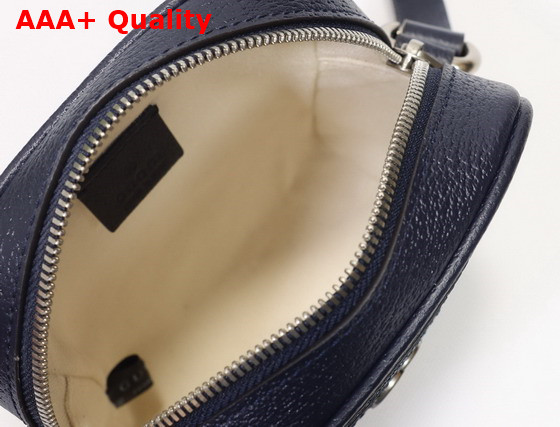 Gucci Ophidia GG Shoulder Bag Beige and Blue GG Supreme Canvas 598127 Replica