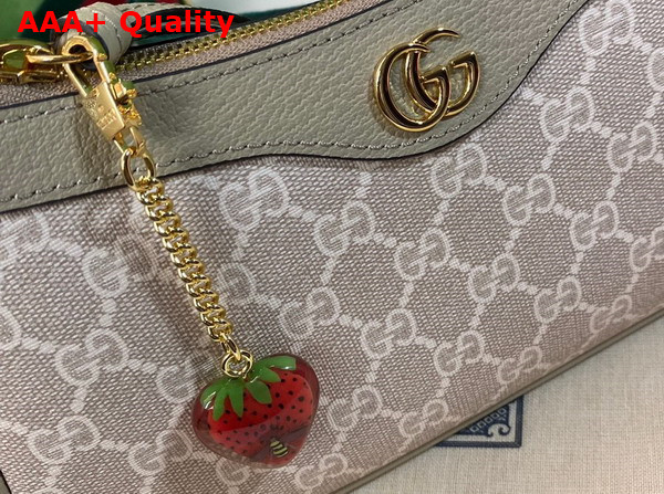 Gucci Ophidia GG Small Handbag in Beige GG Supreme Canvas 735132 Replica