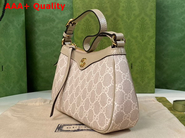 Gucci Ophidia GG Small Handbag in Beige GG Supreme Canvas 735145 Replica