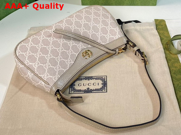 Gucci Ophidia GG Small Handbag in Beige GG Supreme Canvas 735145 Replica