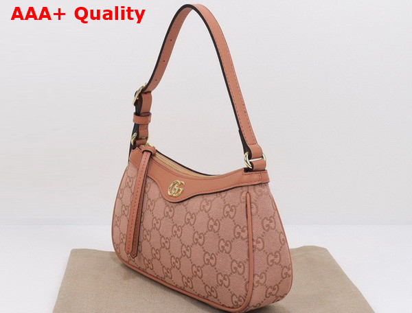 Gucci Ophidia GG Small Handbag in Pink GG Canvas 735145 Replica