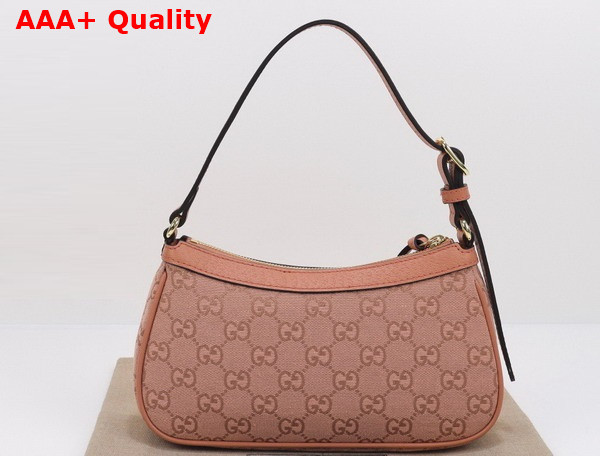 Gucci Ophidia GG Small Handbag in Pink GG Canvas 735145 Replica