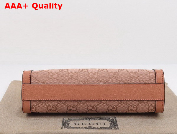 Gucci Ophidia GG Small Shoulder Bag in Pink GG Canvas 503877 Replica