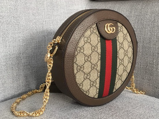 Gucci Ophidia Mini GG Round Shoulder Bag 550618