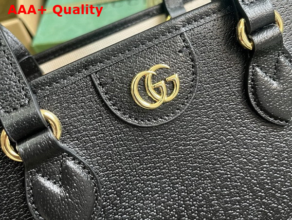 Gucci Ophidia Small Tote Bag in Black Leather 765043 Replica