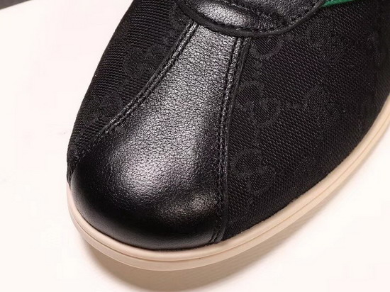 Gucci Original GG Low Top Sneaker with Web Black