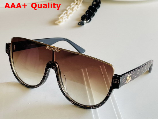 Gucci Oval Sunglasses with Chain Replica