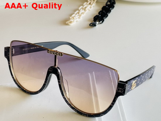 Gucci Oval Sunglasses with Chain Replica