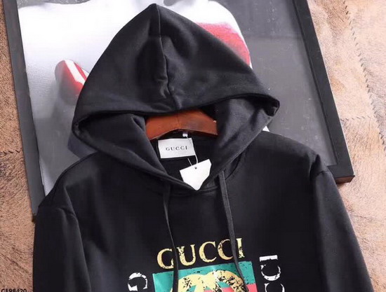 Gucci Oversize Sweatshirt with Gucci Logo Black Cotton