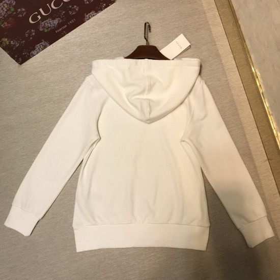 Gucci Oversize Sweatshirt with Gucci Logo and Shooting Stars White Cotton