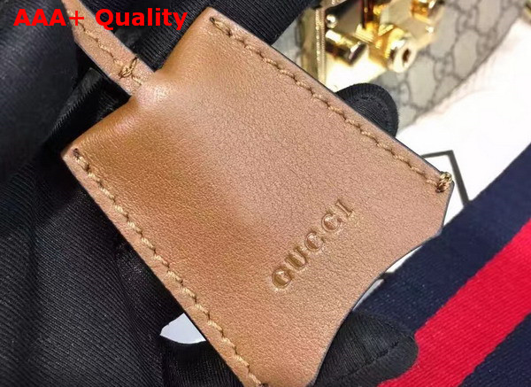 Gucci Padlock GG Supreme Shoulder Bag Black Replica