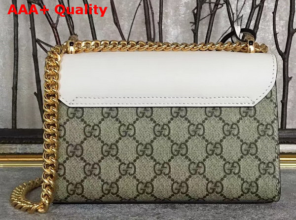 Gucci Padlock Studded GG Supreme Shoulder Bag Beige Small Size Replica