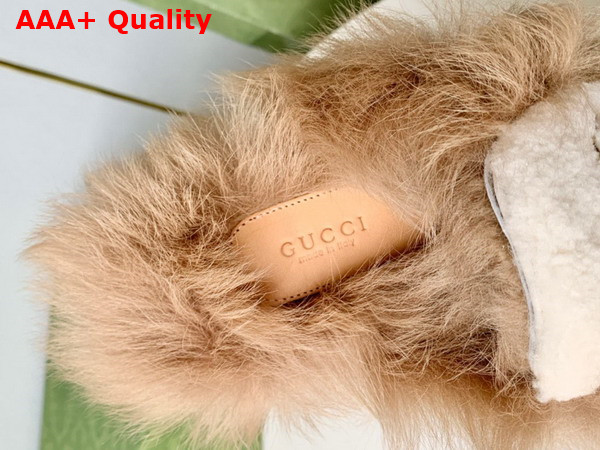 Gucci Princetown Slipper in Lamb Wool and Shearling Replica