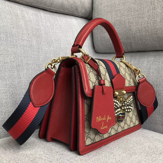 Gucci Queen Margaret GG Small Top Handle Bag