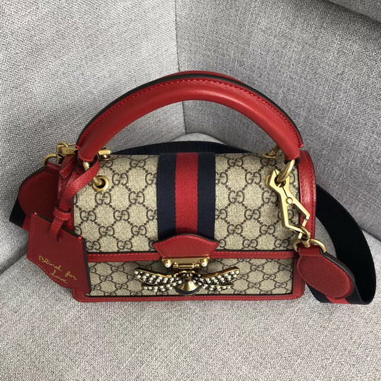 Gucci Queen Margaret GG Small Top Handle Bag