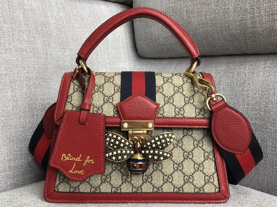 Gucci Queen Margaret GG Small Top Handle Bag