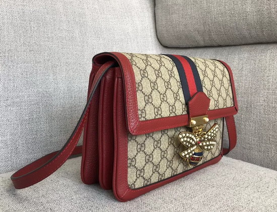 Gucci Queen Margaret GG Supreme Medium Shoulder Bag