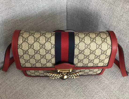 Gucci Queen Margaret GG Supreme Medium Shoulder Bag