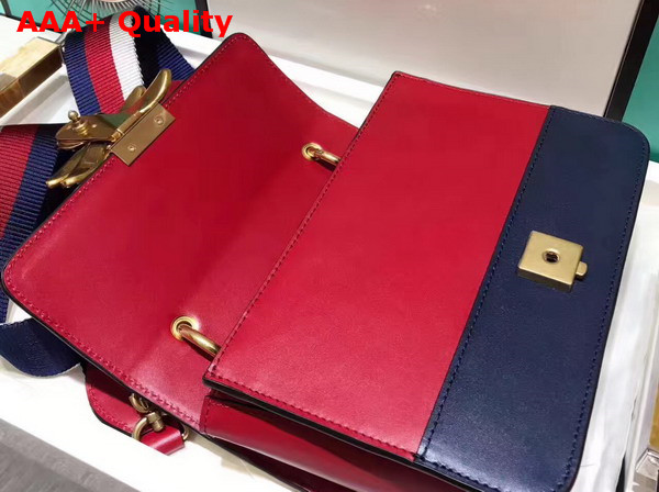 Gucci Queen Margaret Leather Shoulder Bag Multicolor Leather Replica