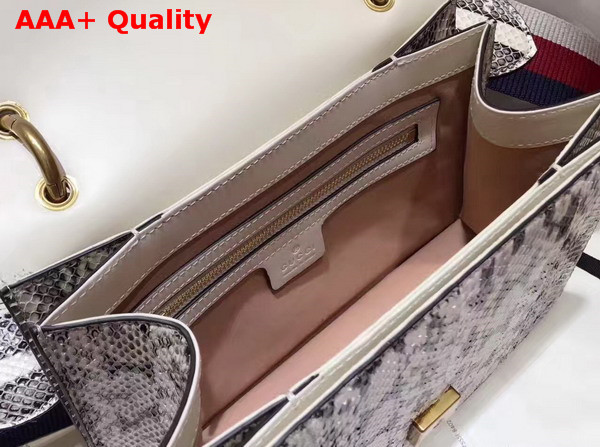 Gucci Queen Margaret Snakeskin Top Handle Bag Replica