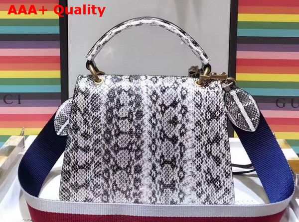 Gucci Queen Margaret Snakeskin Top Handle Bag Replica