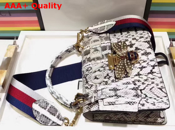 Gucci Queen Margaret Snakeskin Top Handle Bag Replica