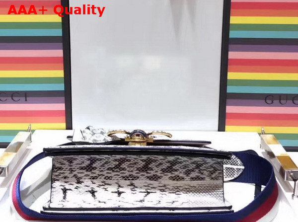 Gucci Queen Margaret Snakeskin Top Handle Bag Replica