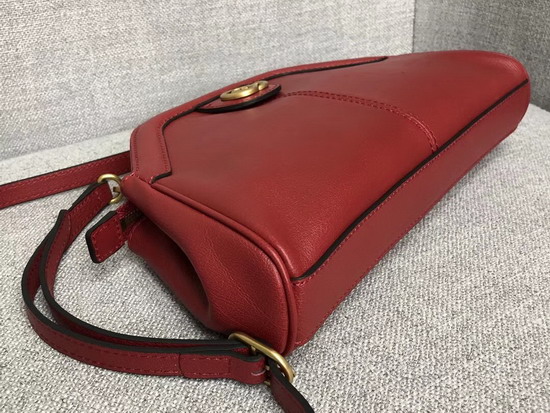 Gucci Rebelle Shoulder Bag in Red