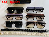 Gucci Rectangular Frame Sunglasses with Chain Replica