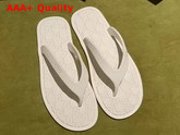 Gucci Rubber Thong Sandal in White Replica