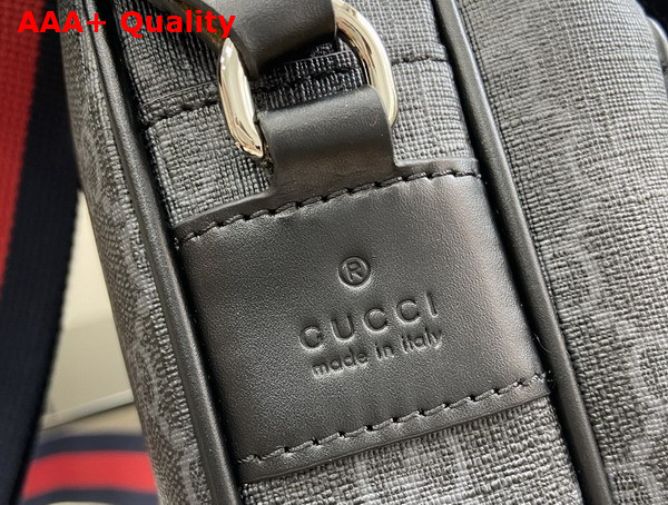 Gucci Small GG Crossbody Bag in Black GG Supreme Canvas 795479 Replica