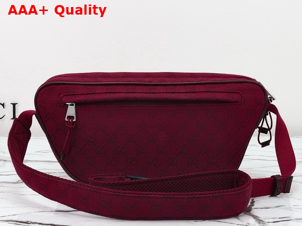 Gucci Small GG Crossbody Bag in Gucci Rosso Ancora Red Original GG Canvas 802096 Replica