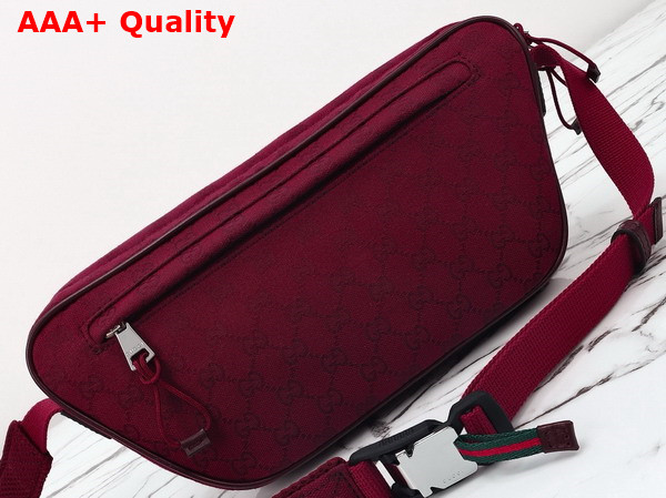 Gucci Small GG Crossbody Bag in Gucci Rosso Ancora Red Original GG Canvas 802096 Replica