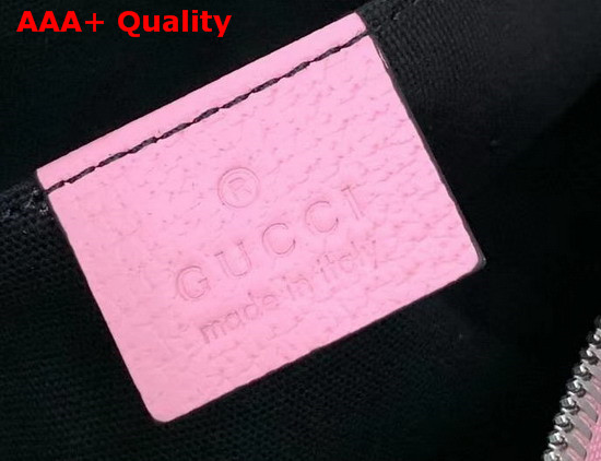 Gucci Small GG Psychedelic Shoulder Bag GG Psychedelic Soft Supreme Canvas Pink Leather Trim 574886 Replica