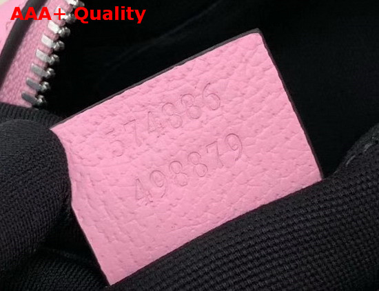 Gucci Small GG Psychedelic Shoulder Bag GG Psychedelic Soft Supreme Canvas Pink Leather Trim 574886 Replica