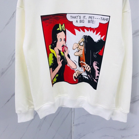 Gucci Snow White Sweatshirt in White Cotton