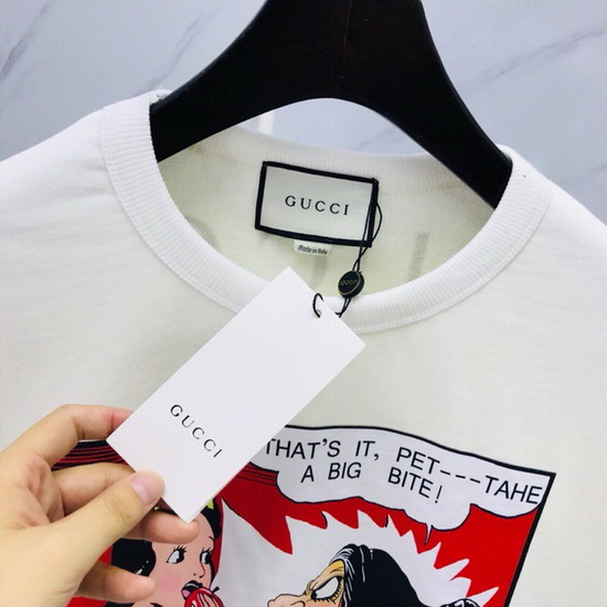 Gucci Snow White Sweatshirt in White Cotton