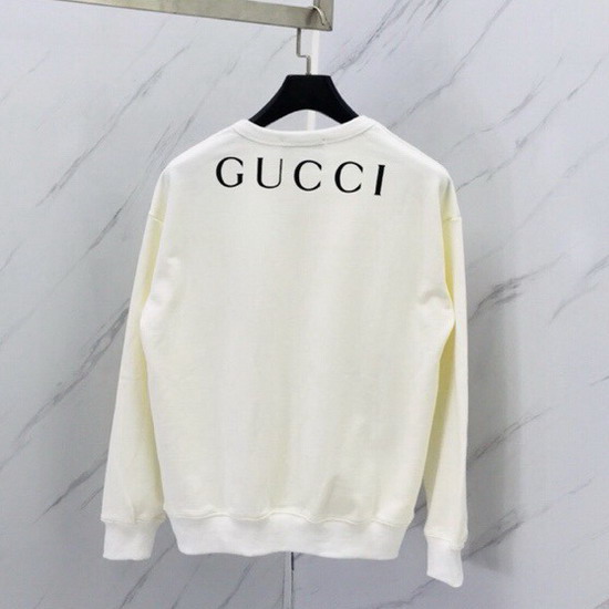 Gucci Snow White Sweatshirt in White Cotton