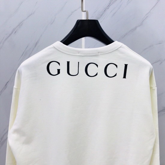 Gucci Snow White Sweatshirt in White Cotton