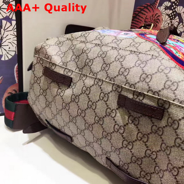 Gucci Soft GG Supreme Backpack with Appliques Replica