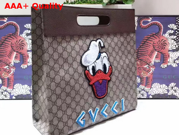 Gucci Soft GG Supreme Donald Duck Tote Replica