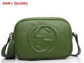 Gucci Soho Disco Bag Green 308364 Replica