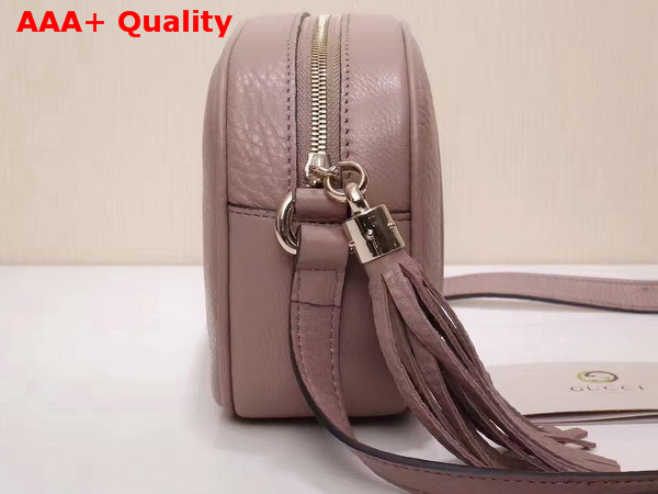 Gucci Soho Disco Bag in Pink Grain Leather Replica